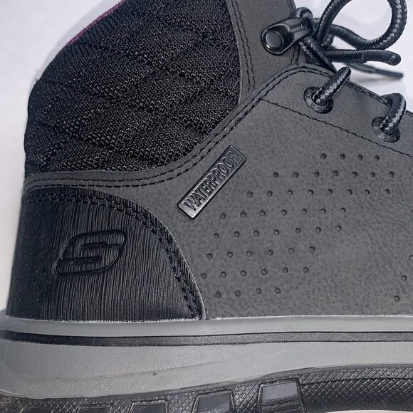 SKECHERS Women’s Work McColl Comp Toe Work Boot. Waterproof. Black. Size 8.5 - Picture 10 of 16